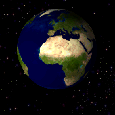 This is a GIF file of our World.